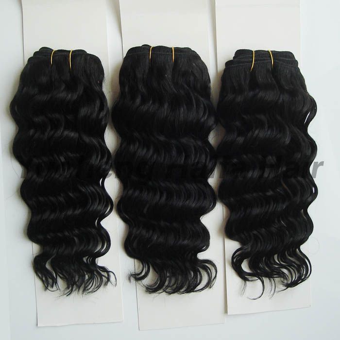 Deep Wave Human Hair Weave