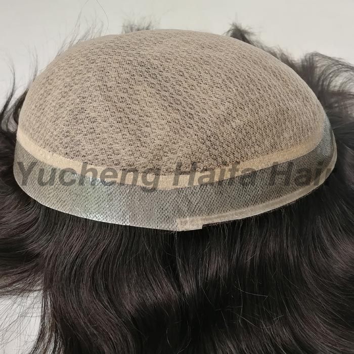 Silk Top Hidden Knots Men Toupee