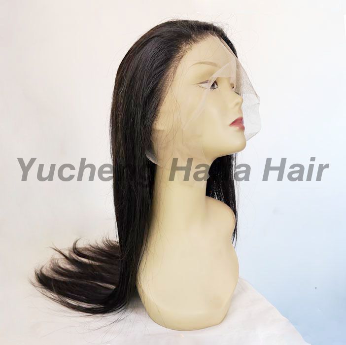 Human Hair Front Lace Wig Straight Hair Wig